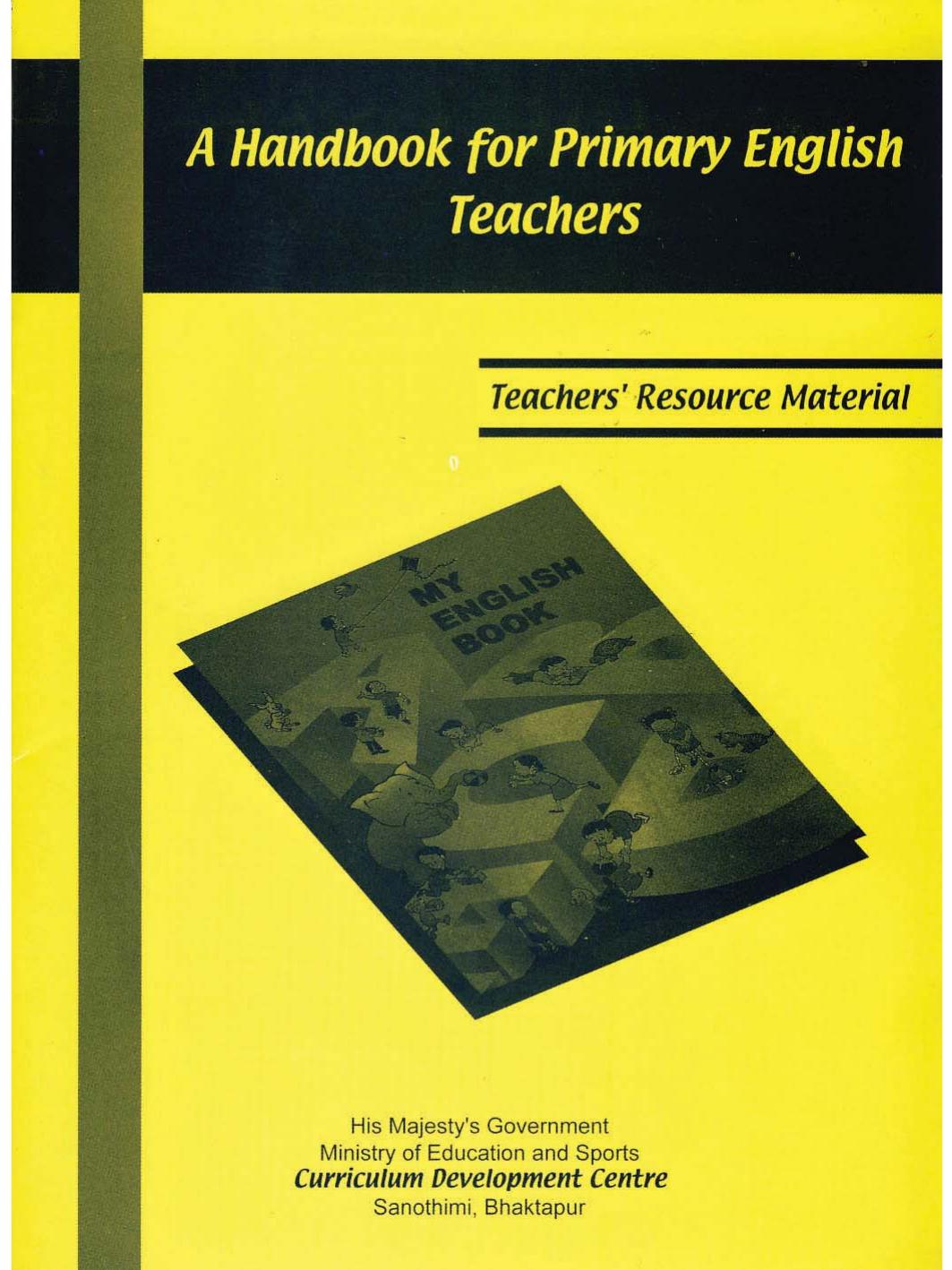 A Handbook For Primary English Teachers